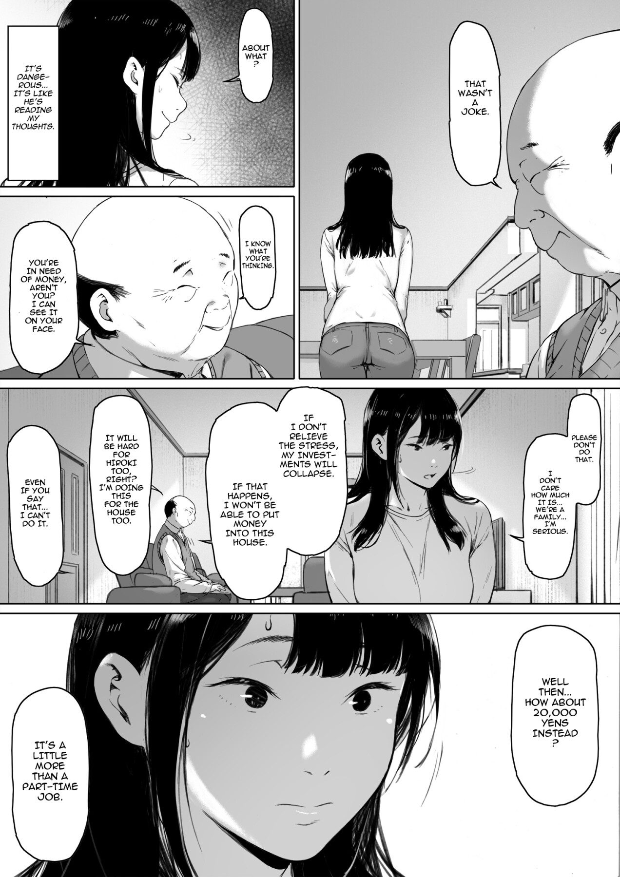 Hentai Manga Comic-Now Living with my father-in-law, I was supposed to have a happy newlywed life-Read-19